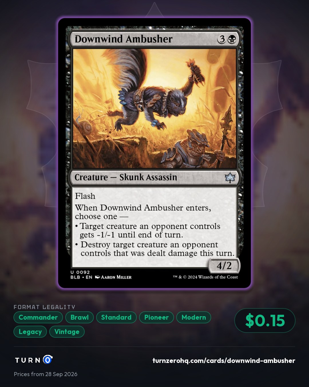 Shareable picture of Downwind Ambusher