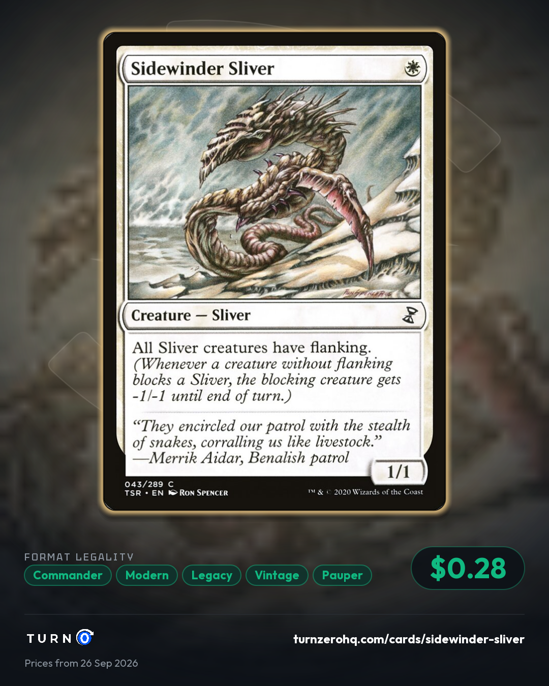 Shareable picture of Sidewinder Sliver