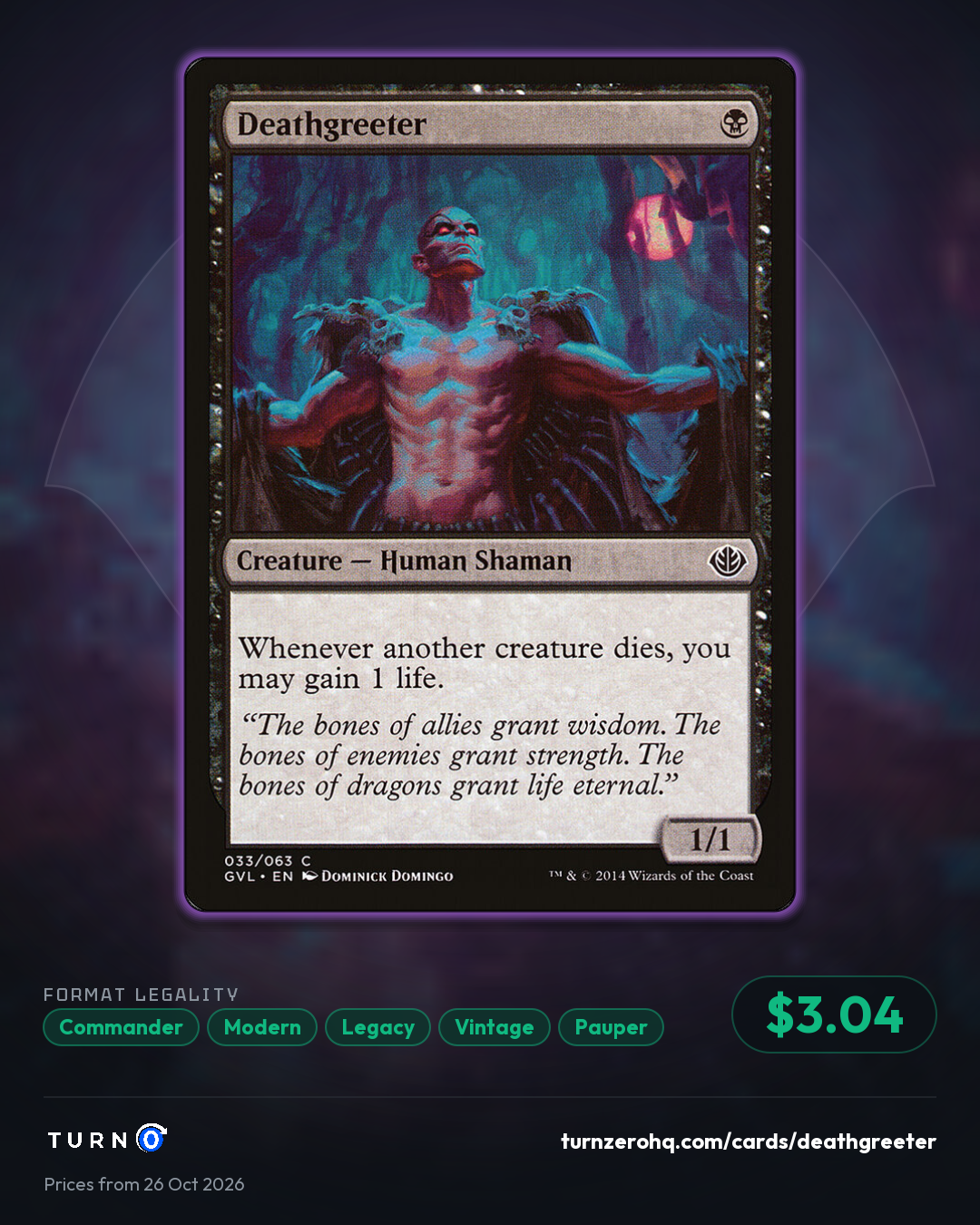 Shareable picture of Deathgreeter