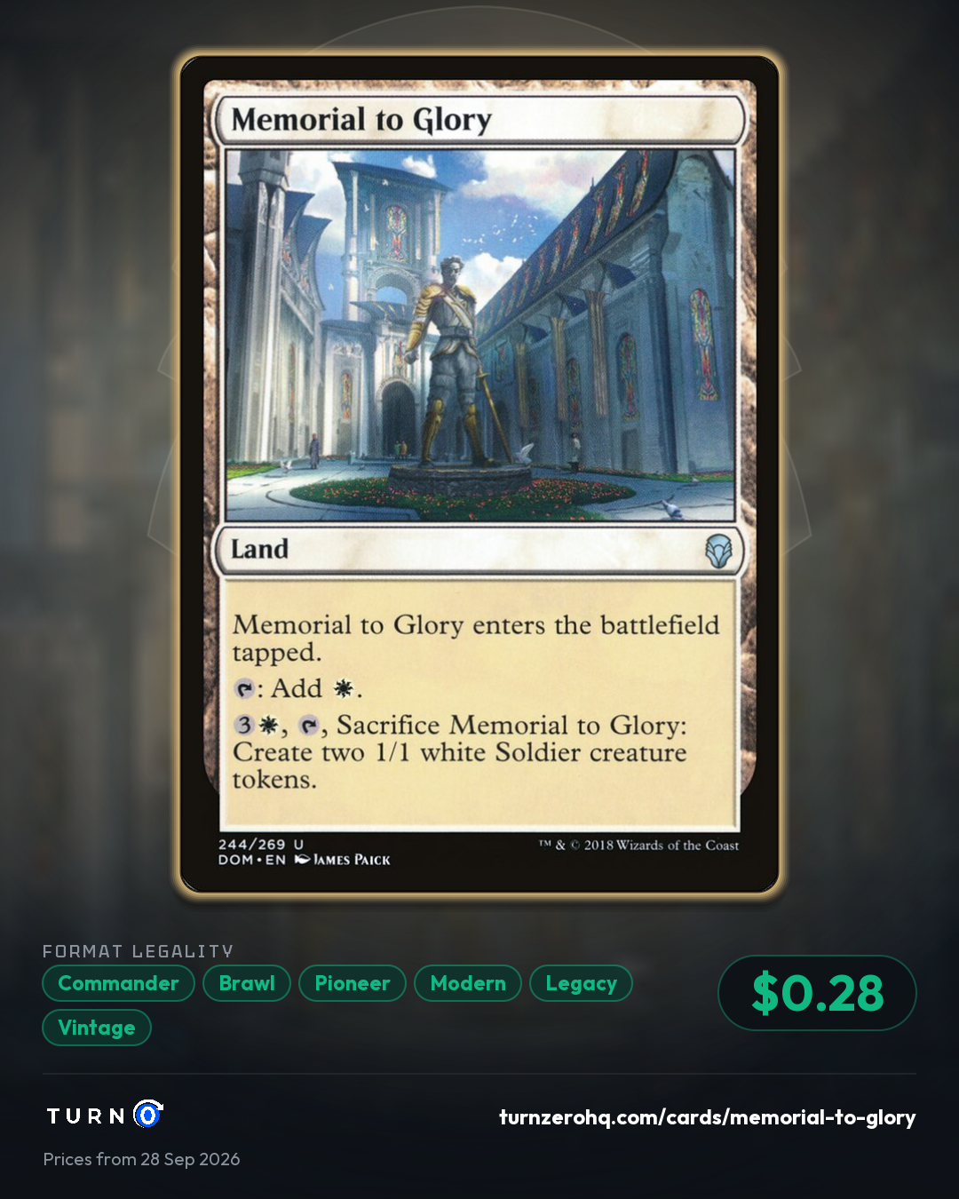 Shareable picture of Memorial to Glory