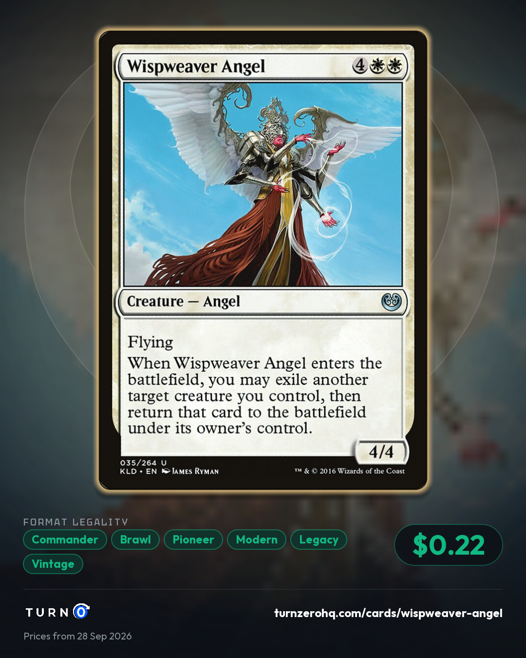 Shareable picture of Wispweaver Angel
