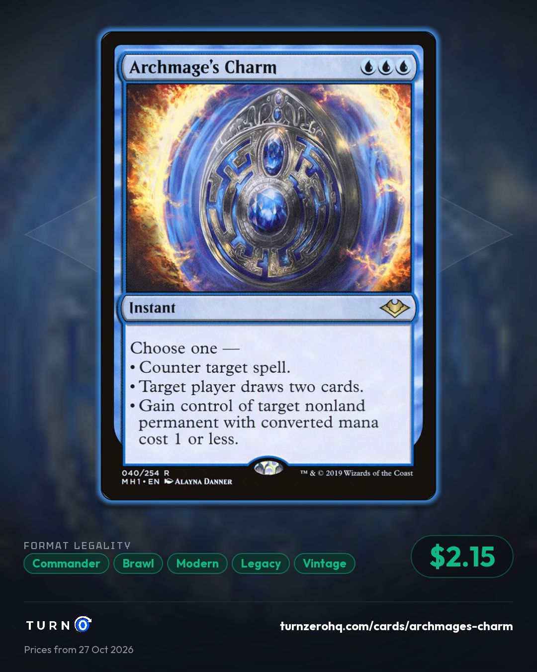 Shareable picture of Archmage's Charm