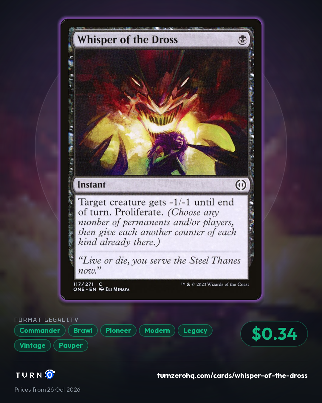 Shareable picture of Whisper of the Dross