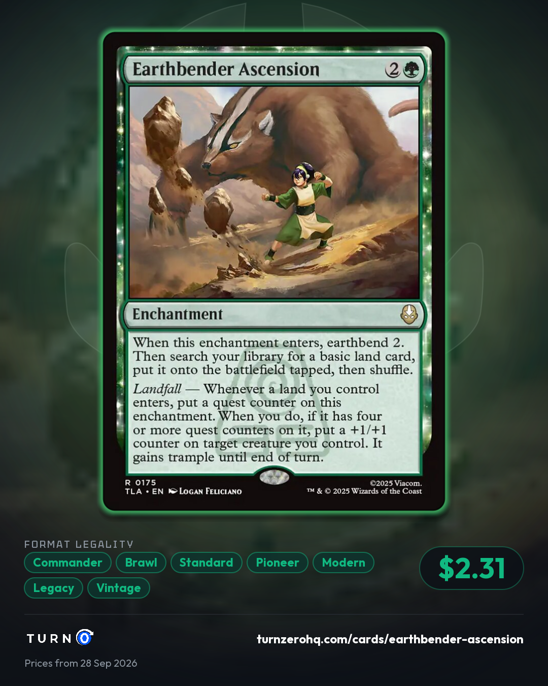Shareable picture of Earthbender Ascension