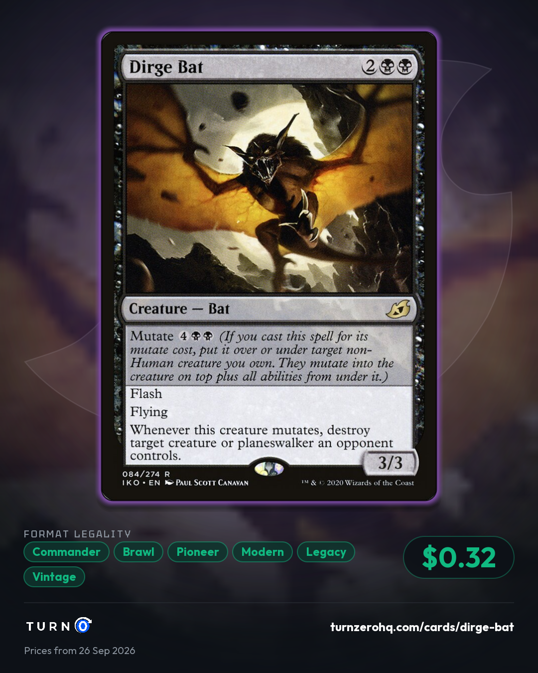 Shareable picture of Dirge Bat