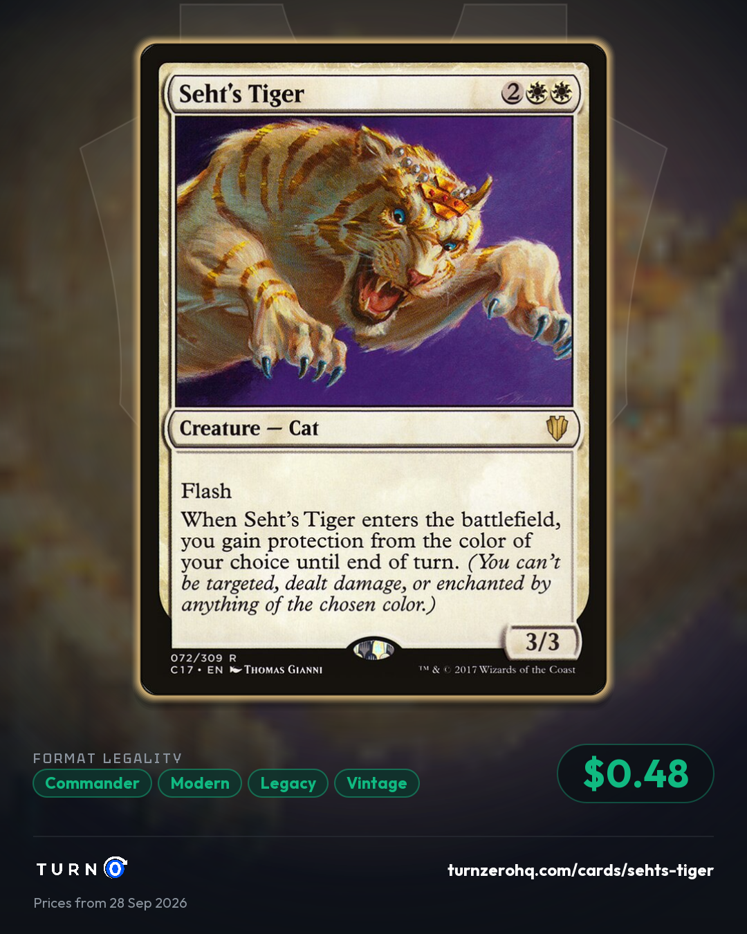Shareable picture of Seht's Tiger