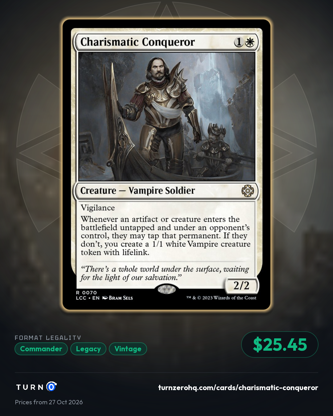 Shareable picture of Charismatic Conqueror
