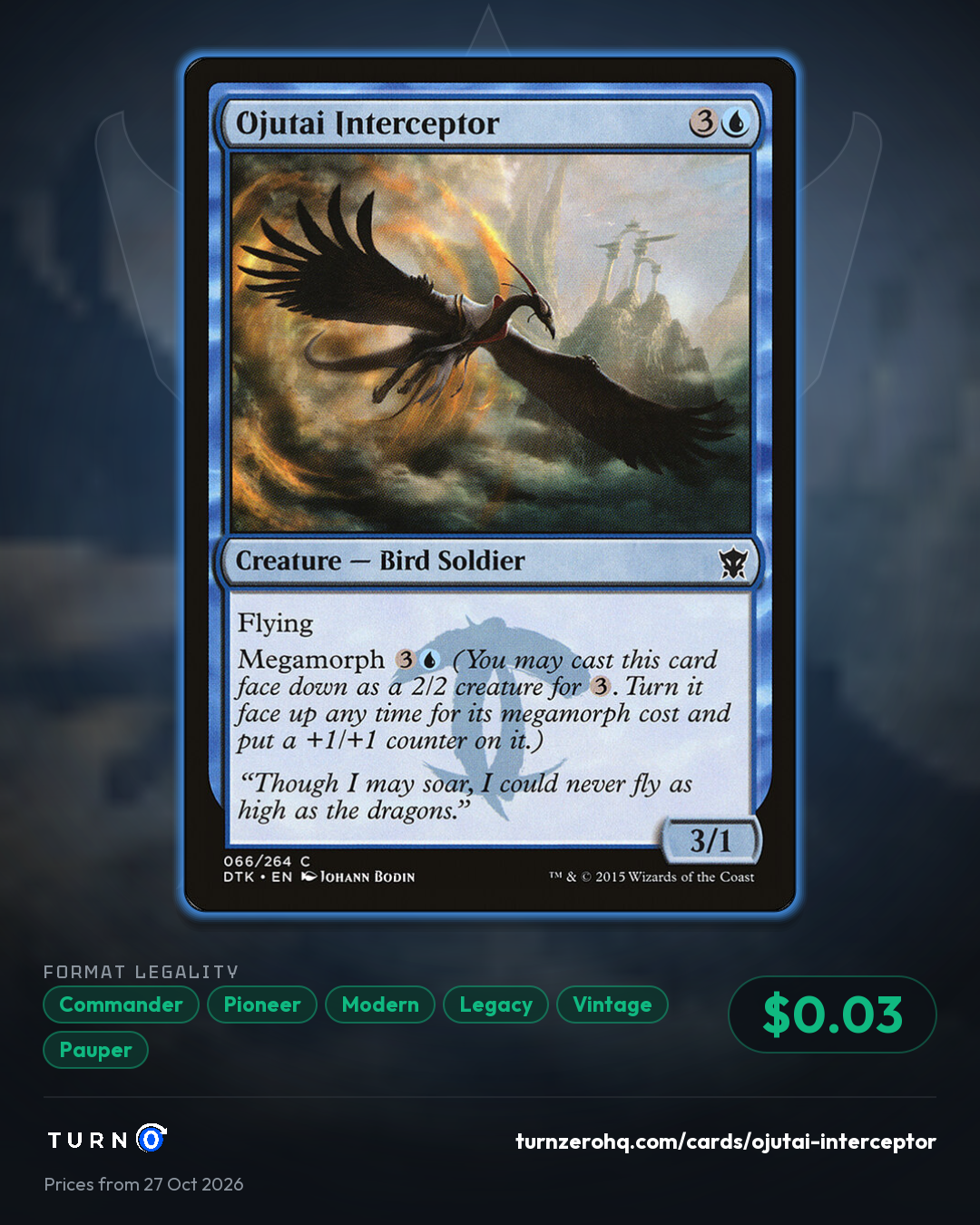Shareable picture of Ojutai Interceptor