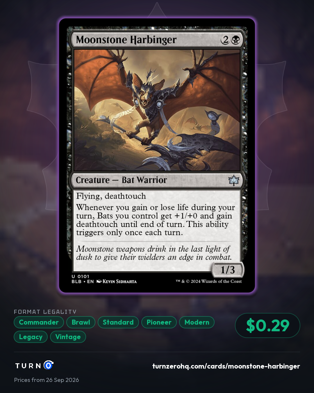 Shareable picture of Moonstone Harbinger