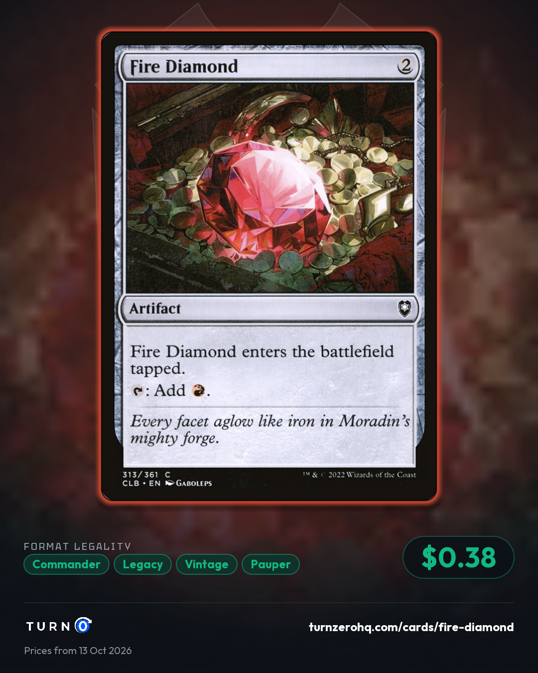 Shareable picture of Fire Diamond