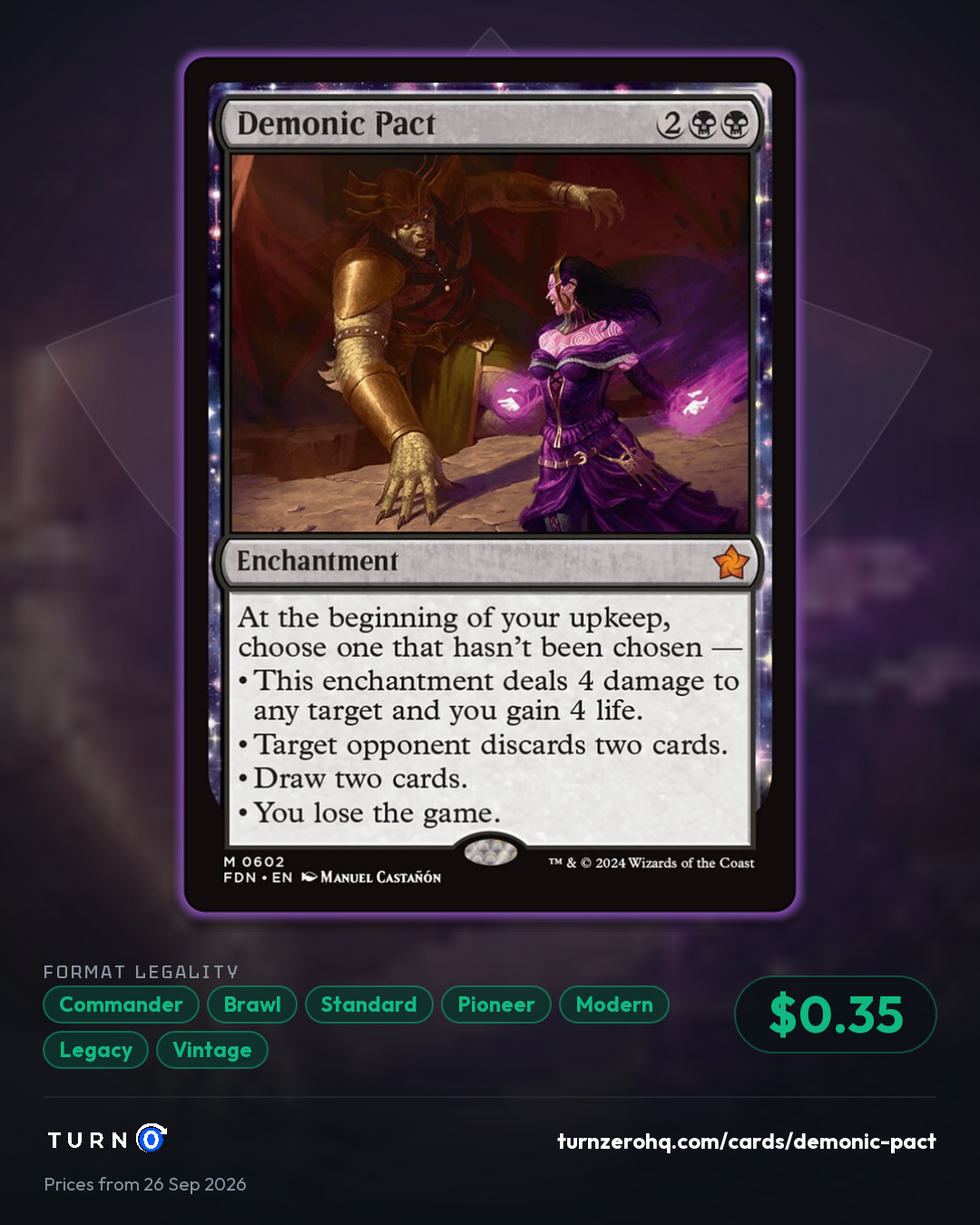 Shareable picture of Demonic Pact