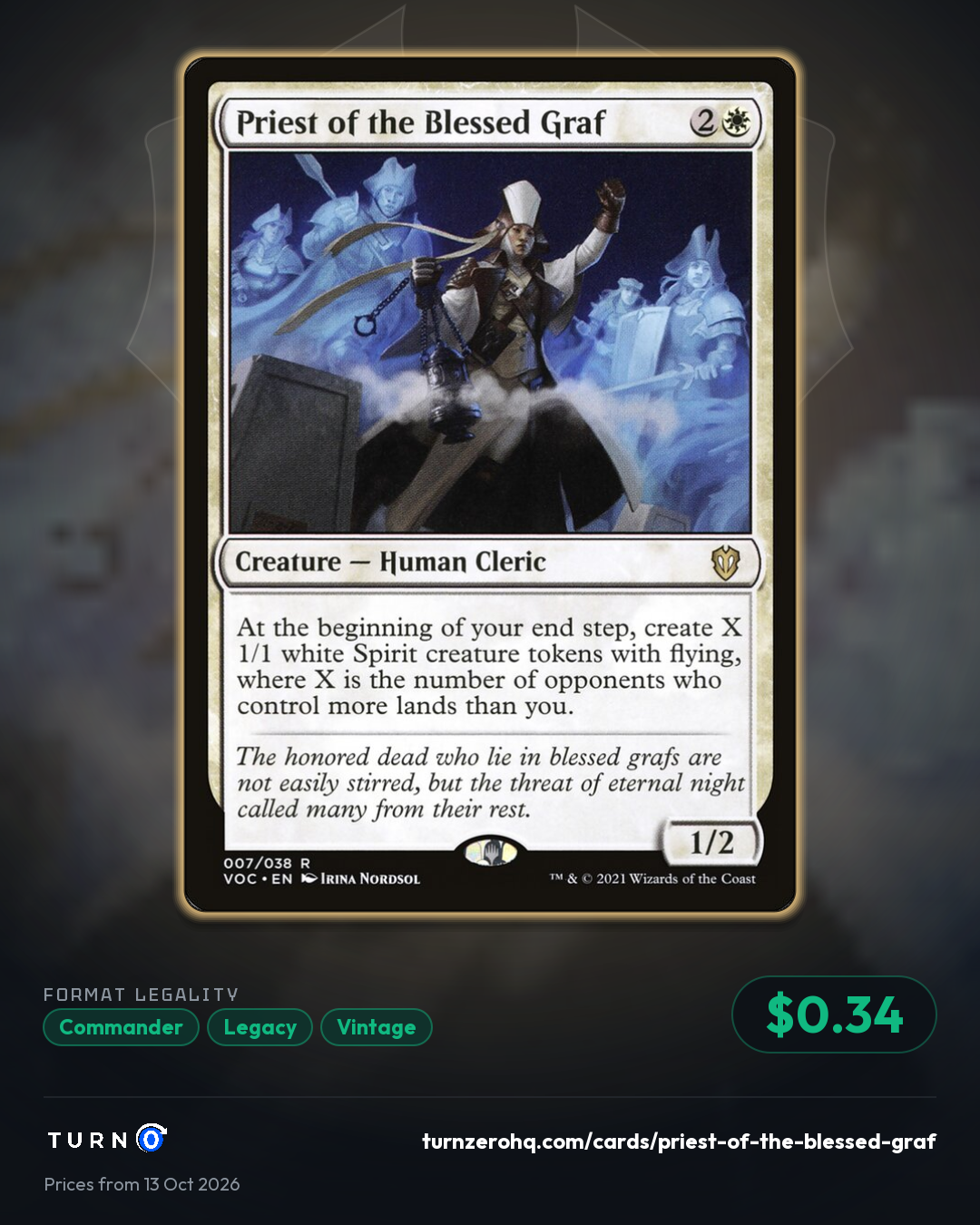 Shareable picture of Priest of the Blessed Graf