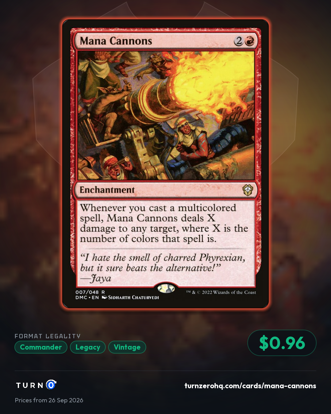 Shareable picture of Mana Cannons