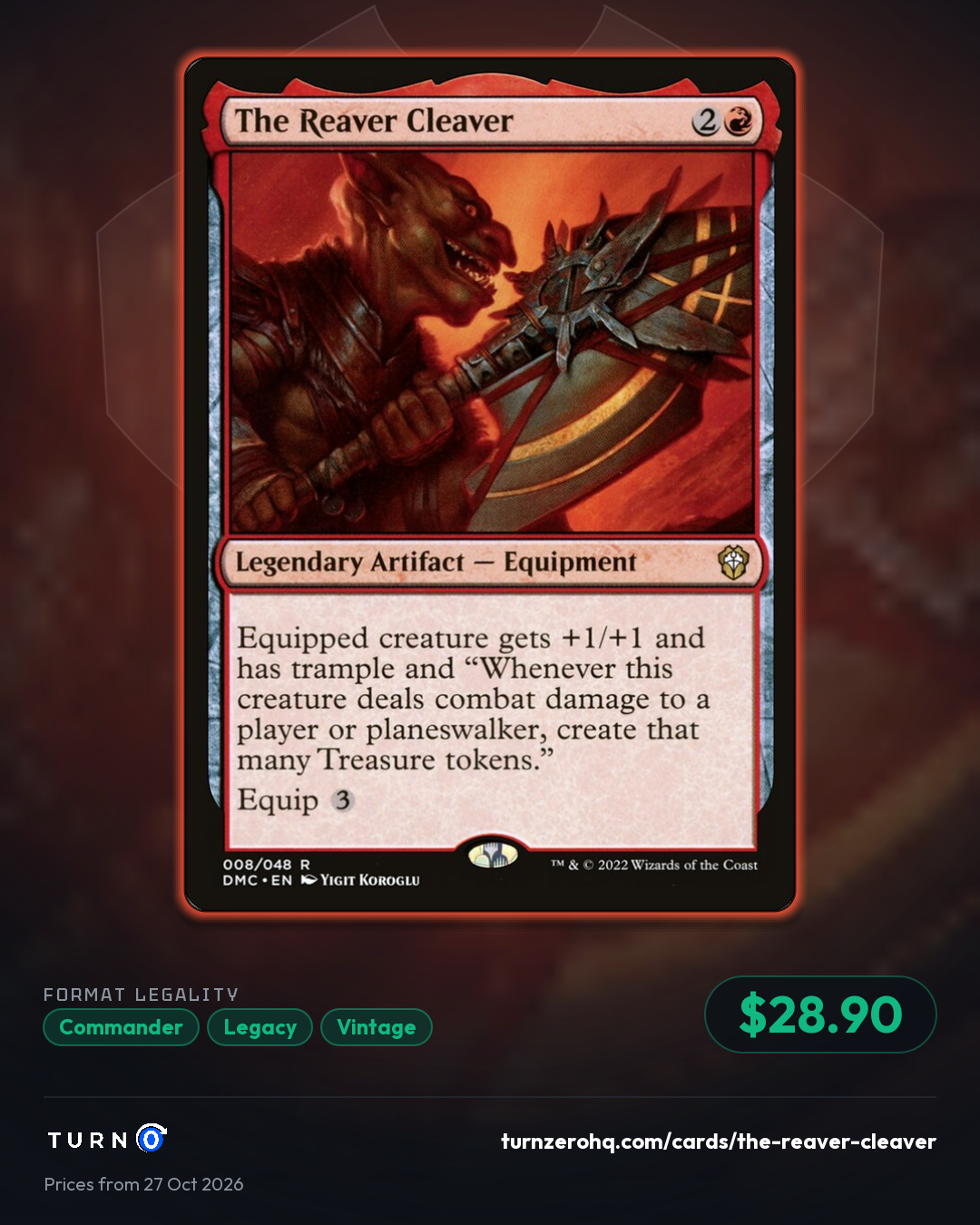 Shareable picture of The Reaver Cleaver