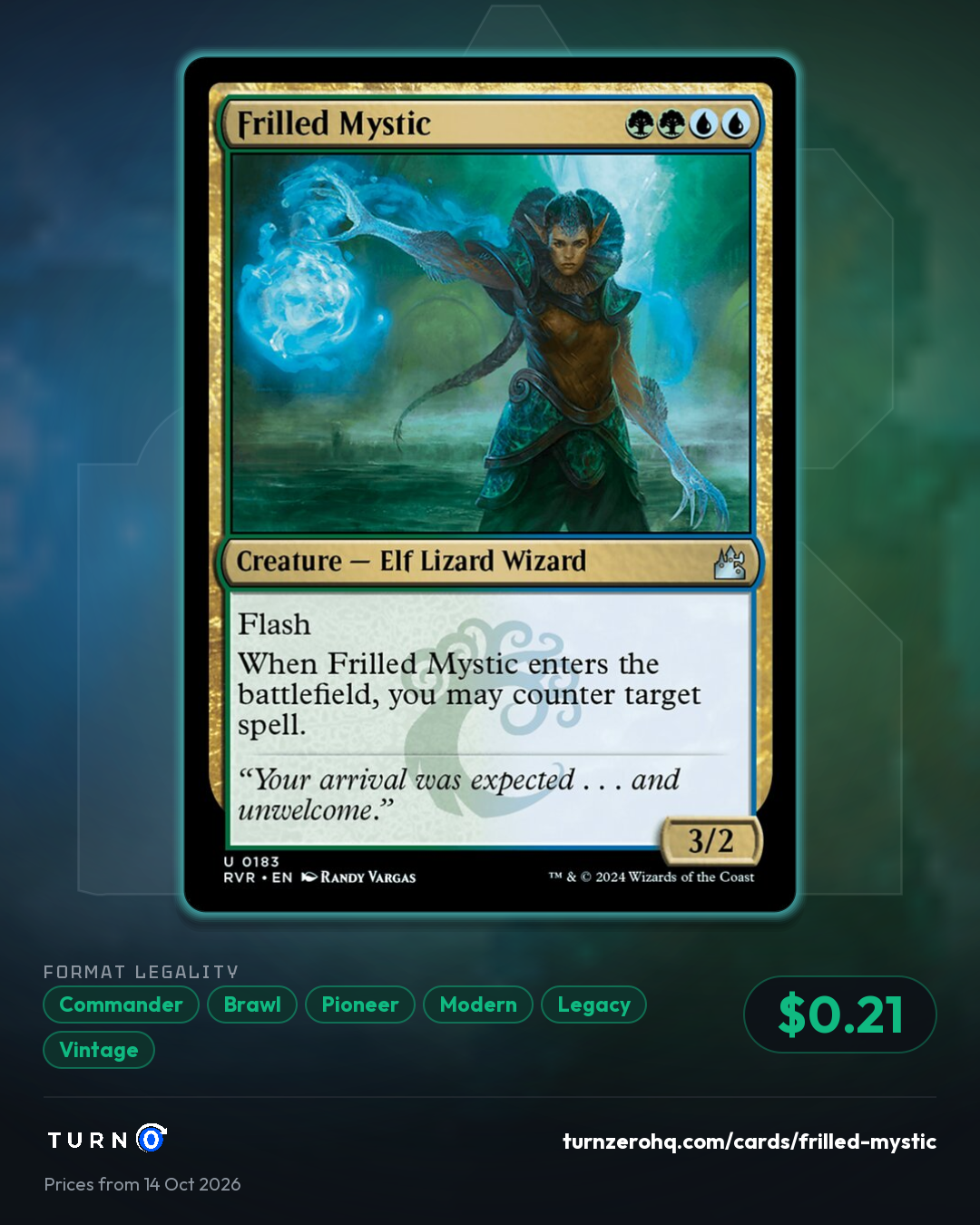 Shareable picture of Frilled Mystic