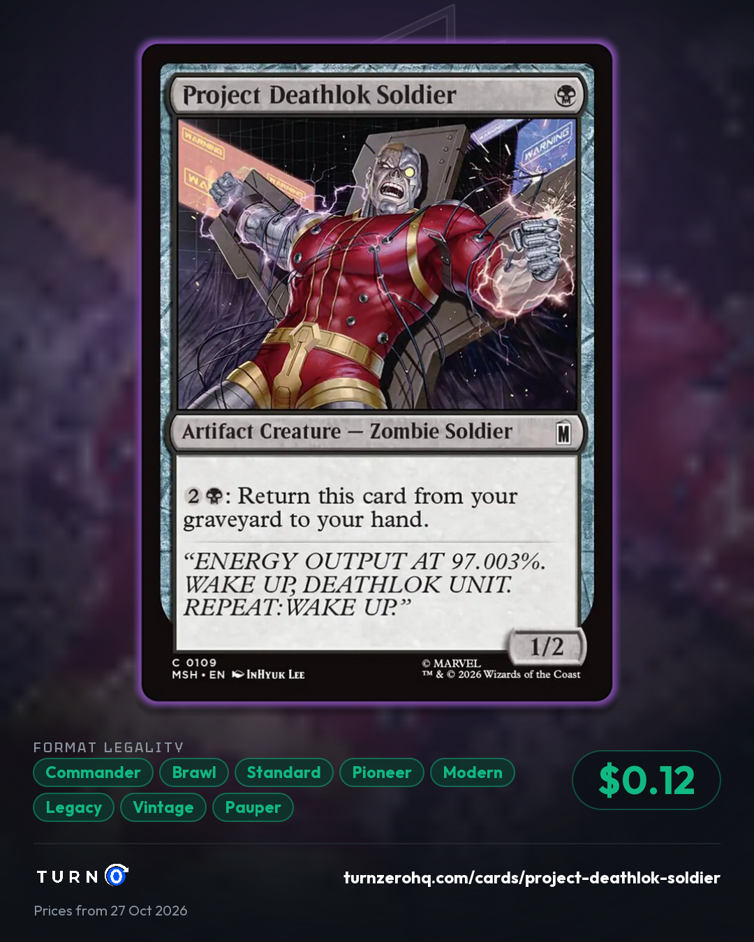 Shareable picture of Project Deathlok Soldier