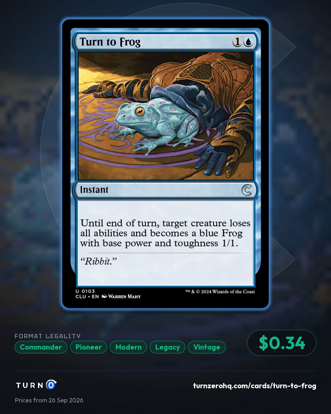 Shareable picture of Turn to Frog