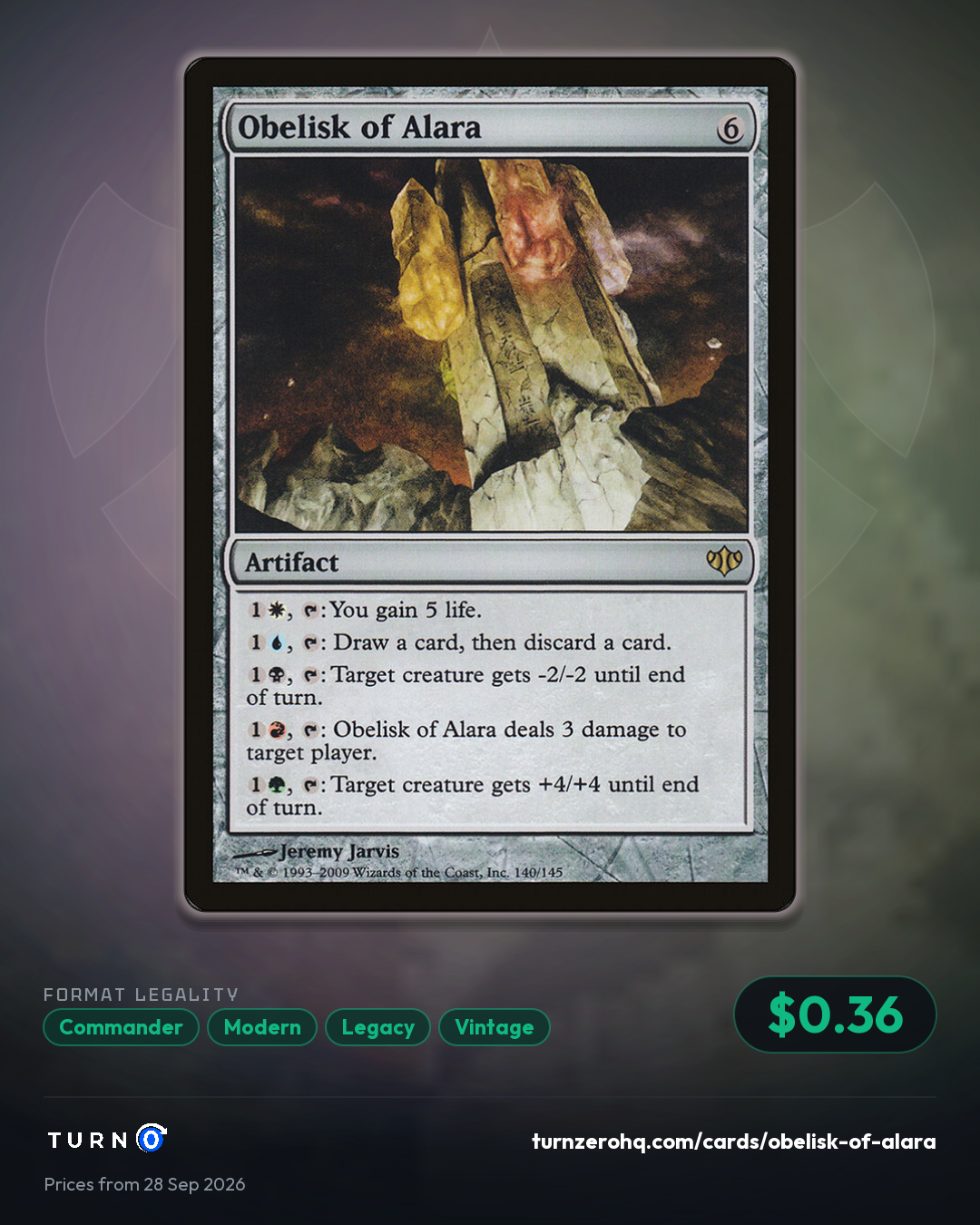 Shareable picture of Obelisk of Alara
