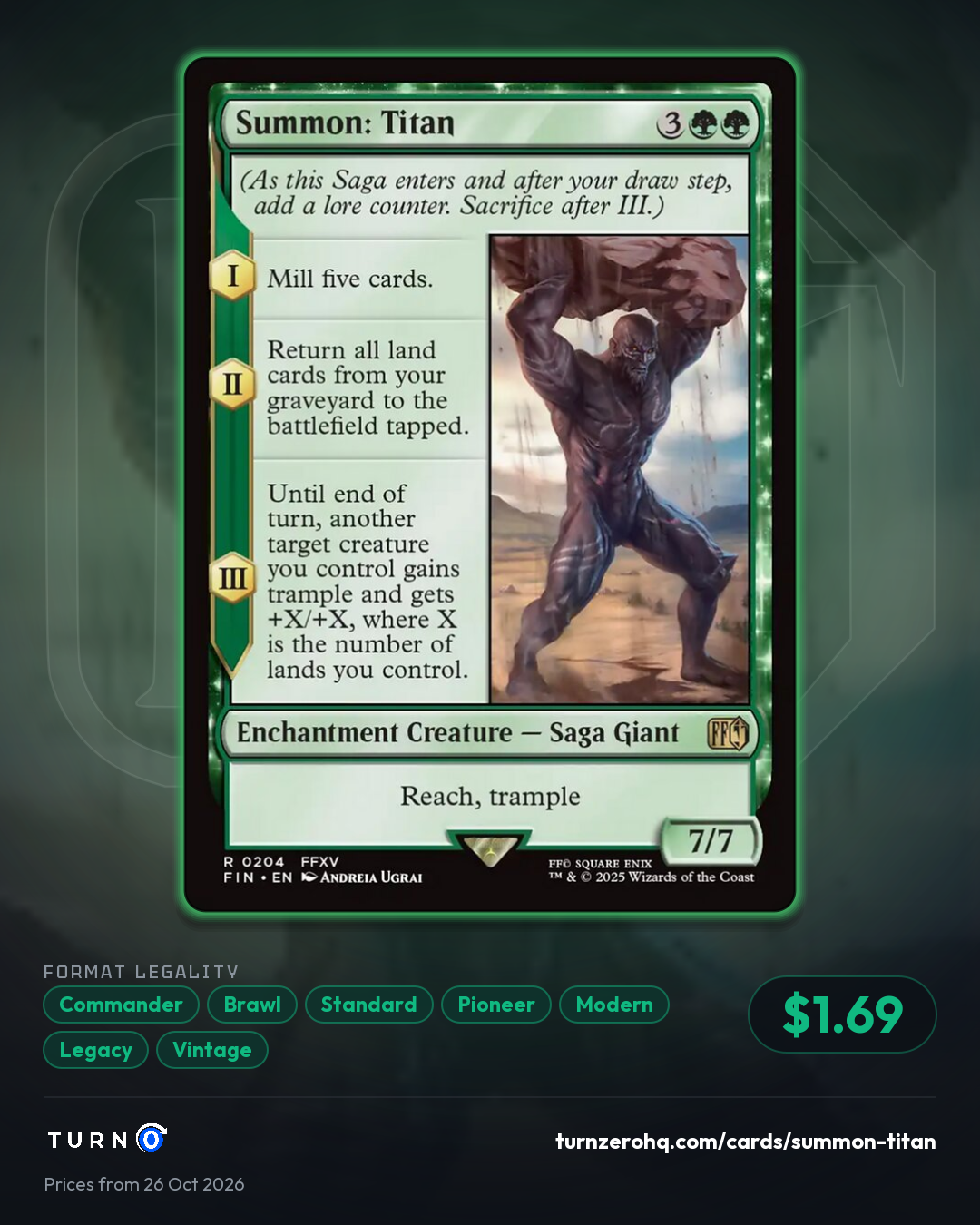 Shareable picture of Summon: Titan
