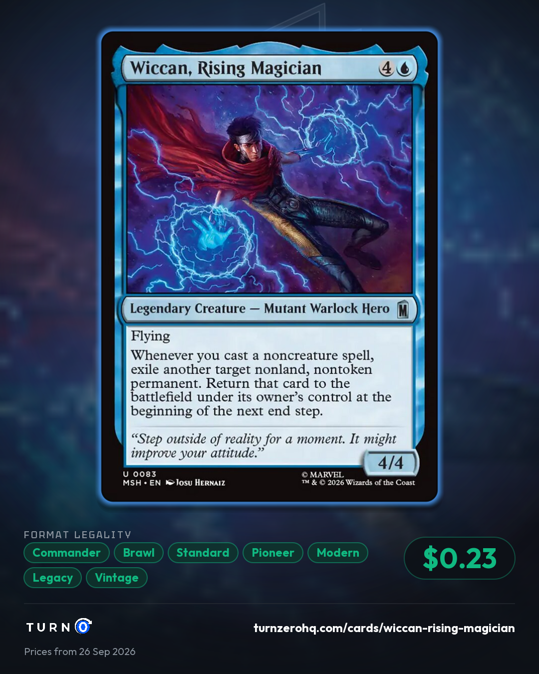 Shareable picture of Wiccan, Rising Magician