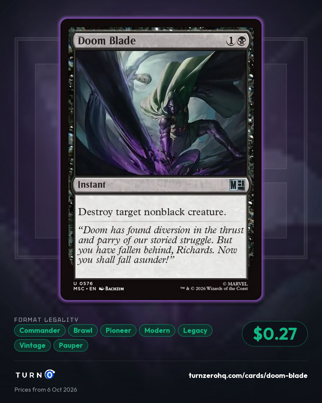 Shareable picture of Doom Blade