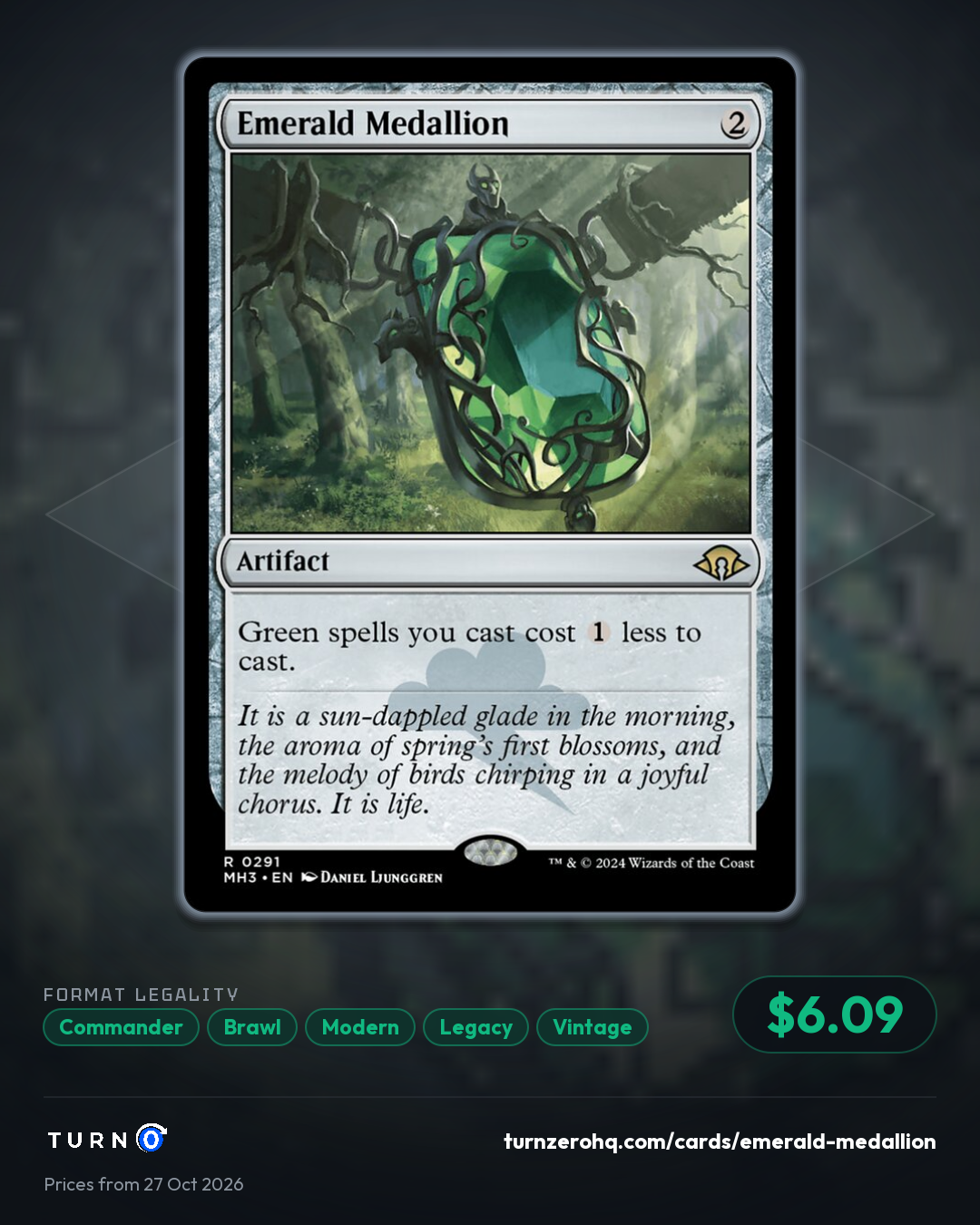 Shareable picture of Emerald Medallion