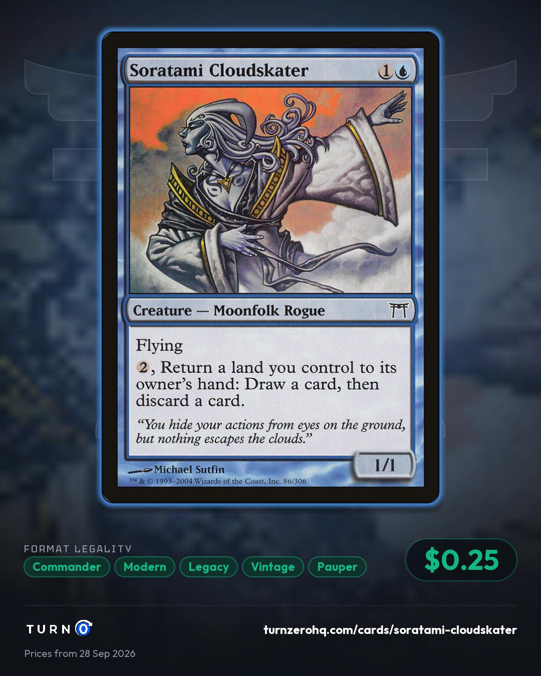 Shareable picture of Soratami Cloudskater