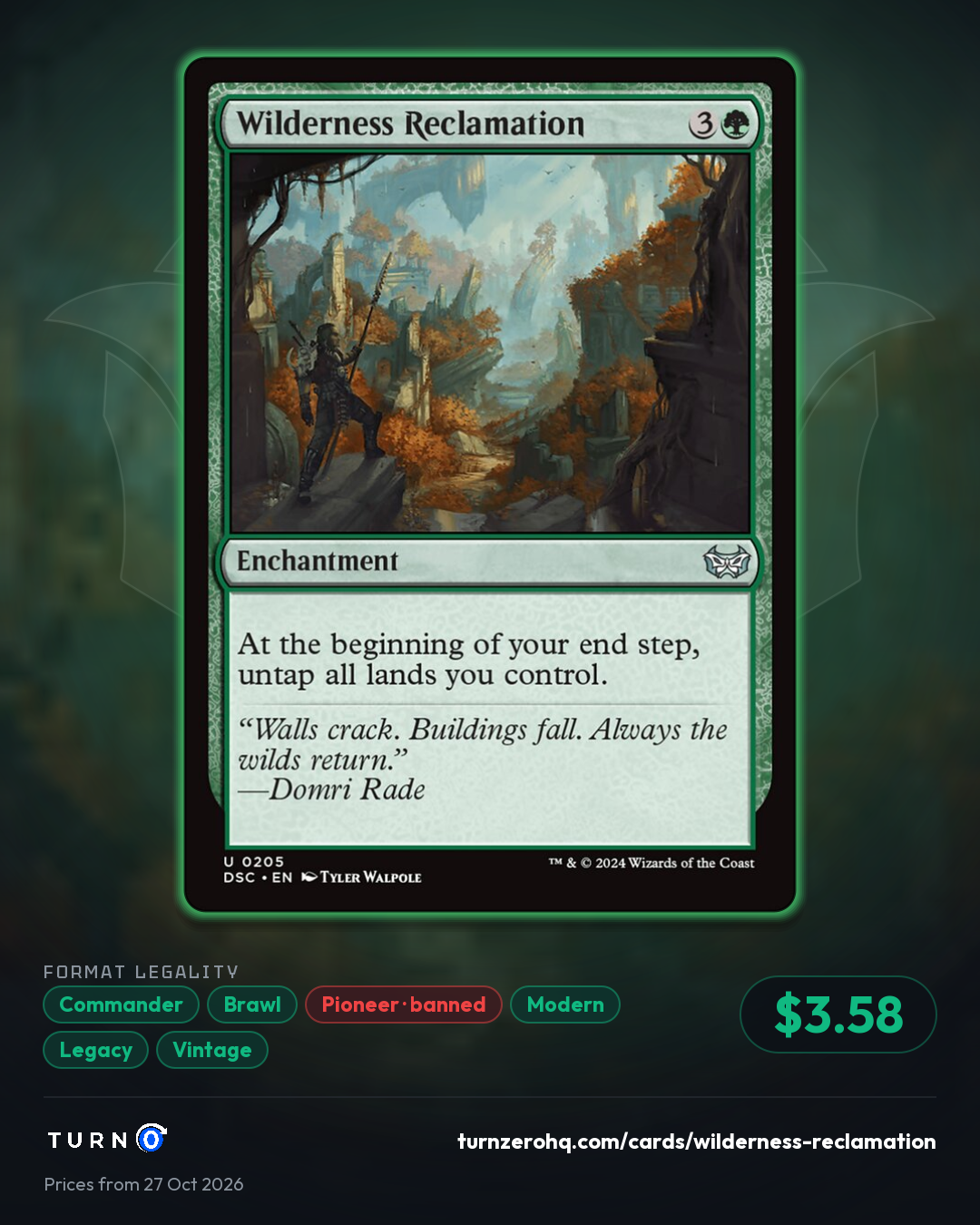 Shareable picture of Wilderness Reclamation