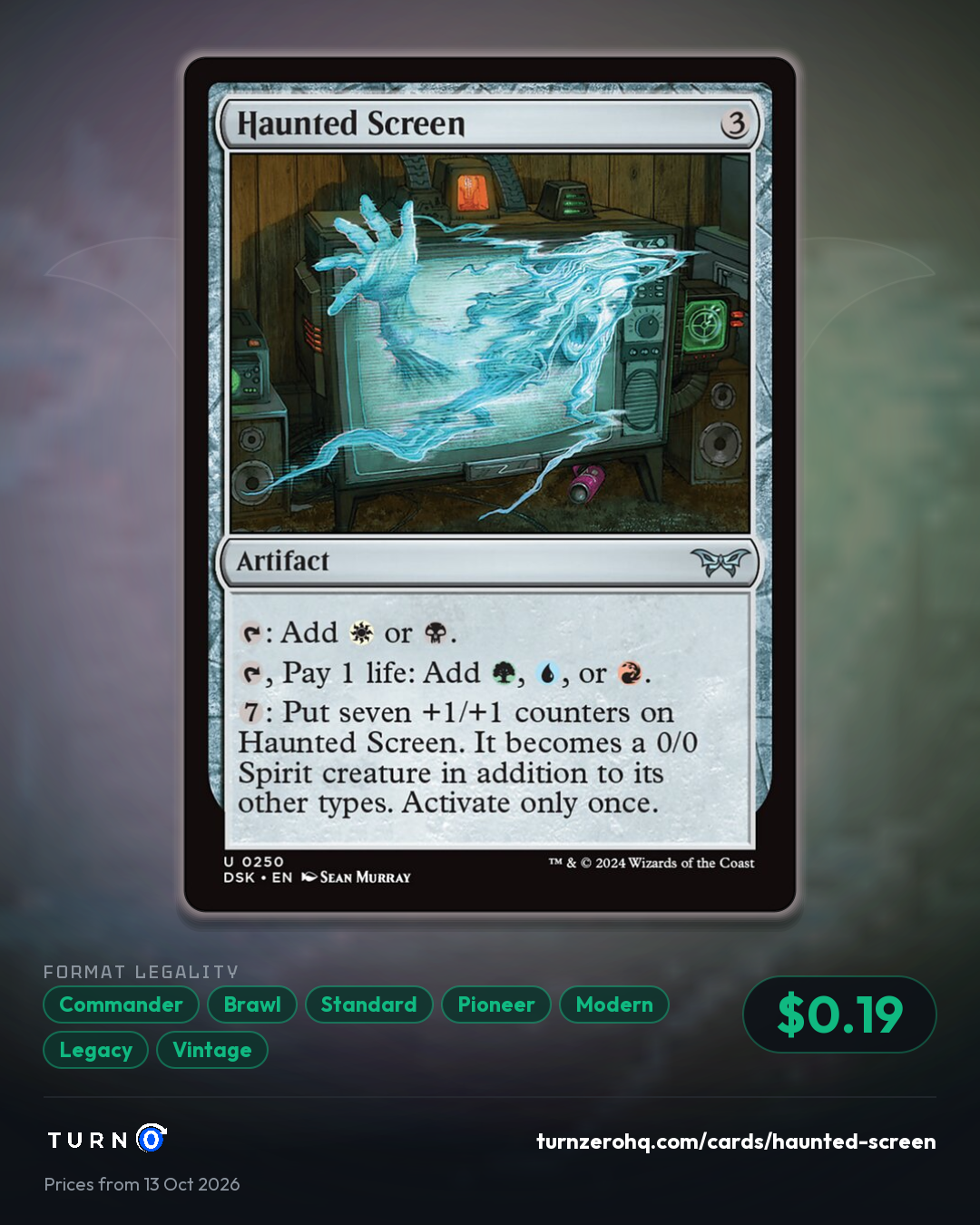 Shareable picture of Haunted Screen