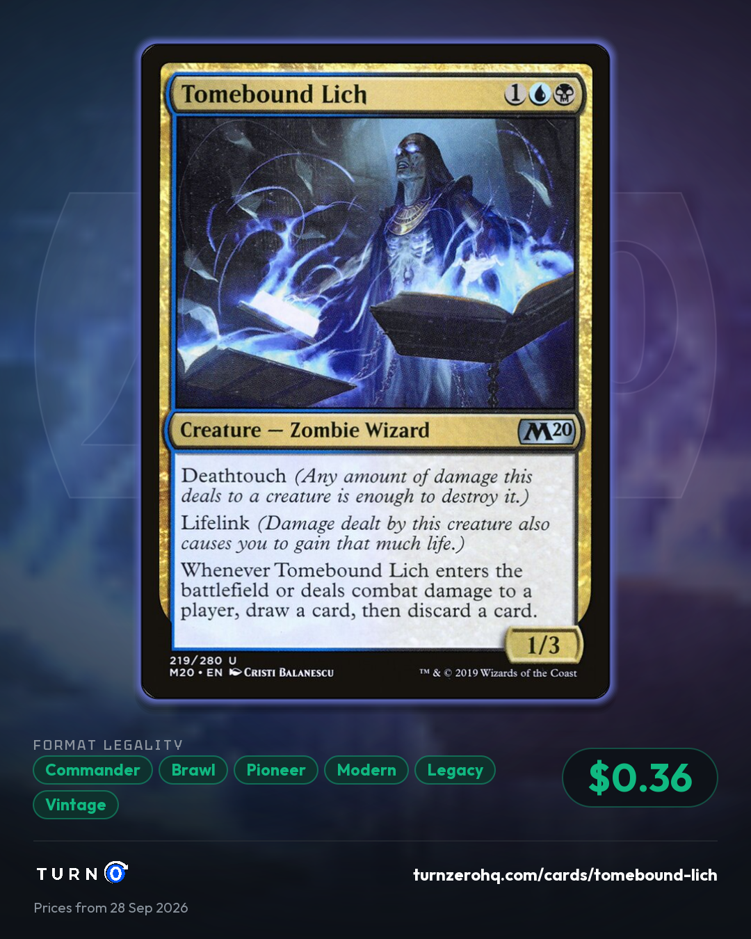Shareable picture of Tomebound Lich