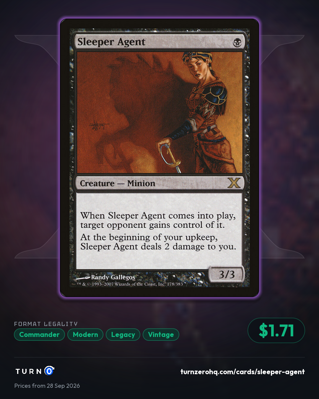 Shareable picture of Sleeper Agent
