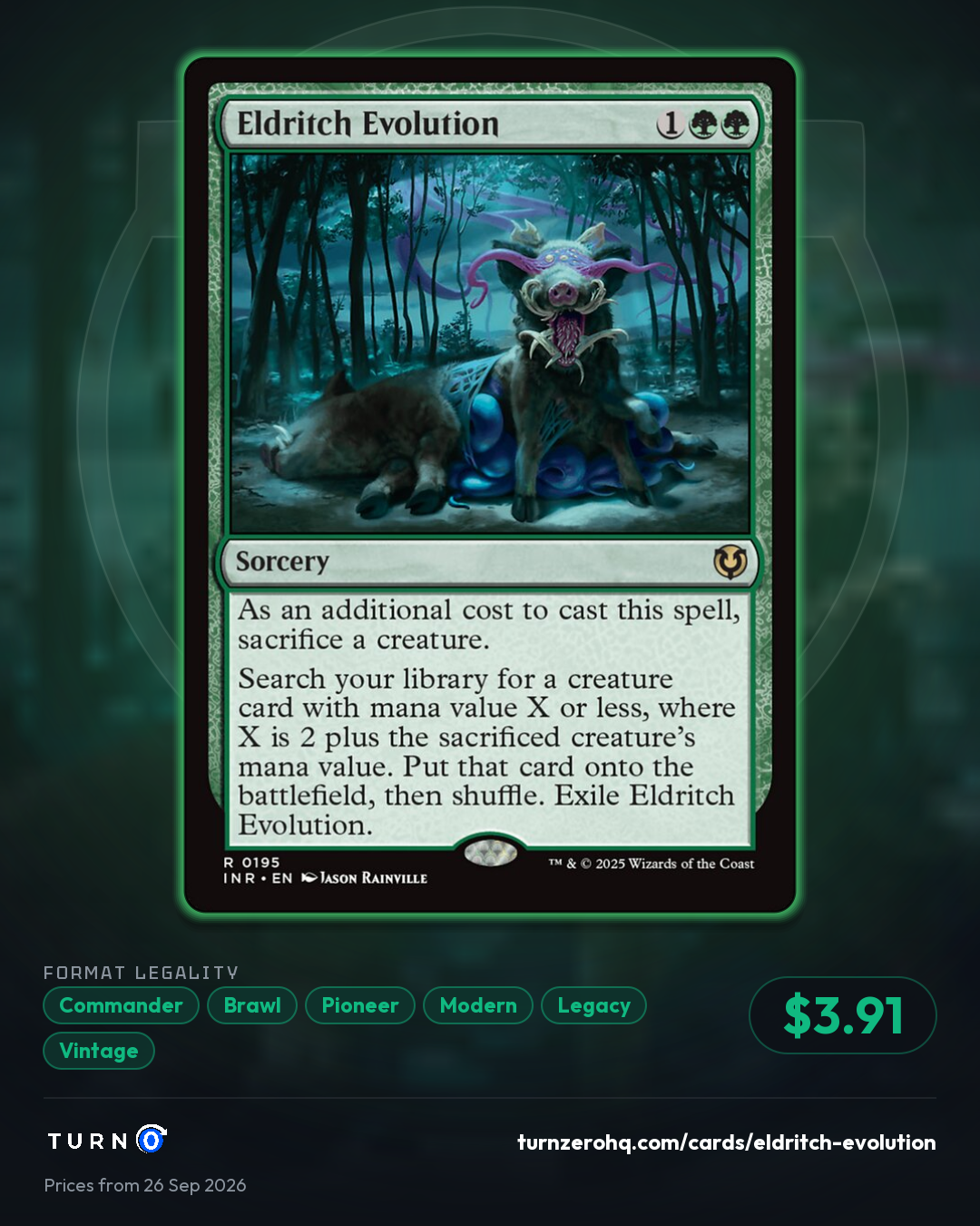 Shareable picture of Eldritch Evolution