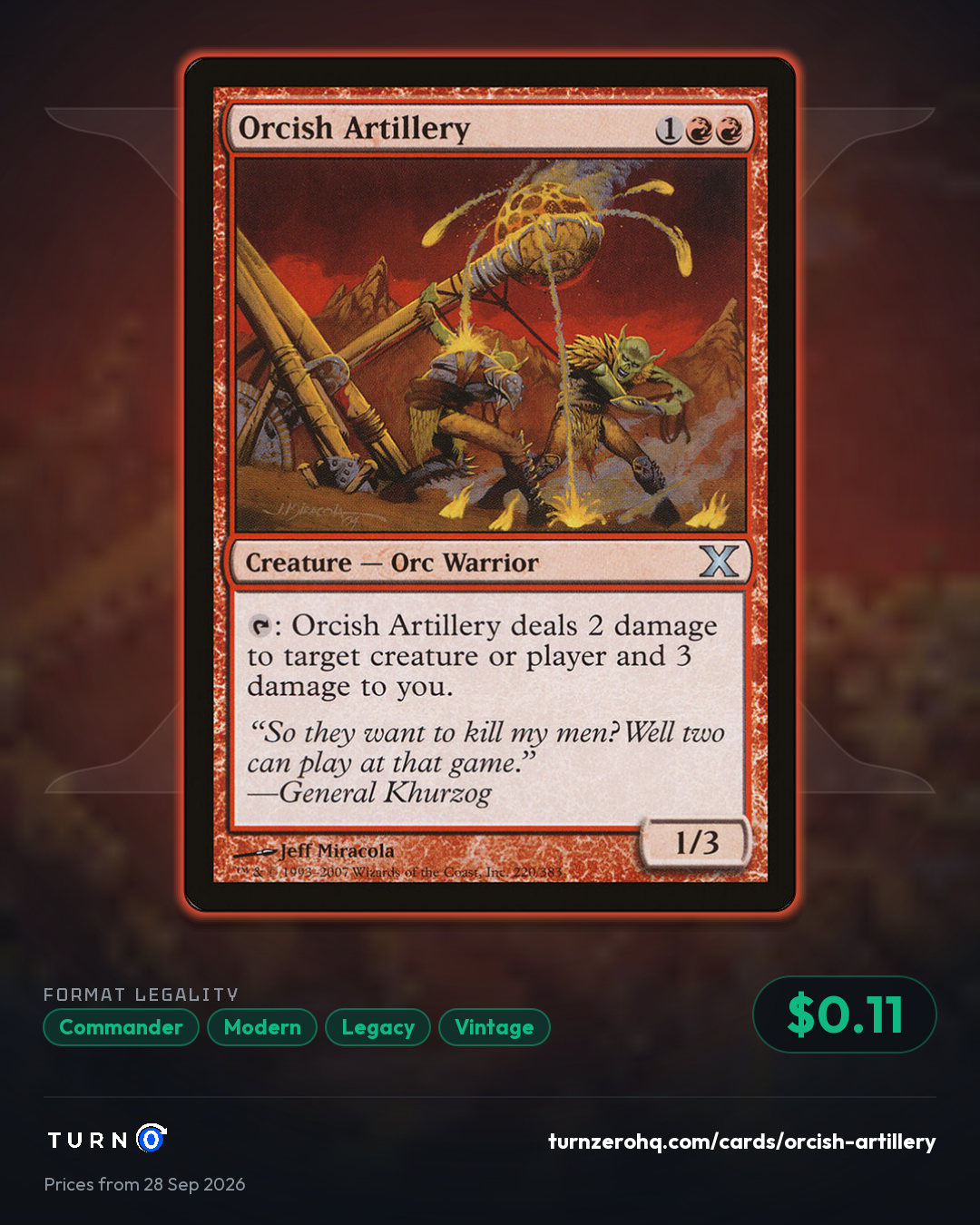 Shareable picture of Orcish Artillery