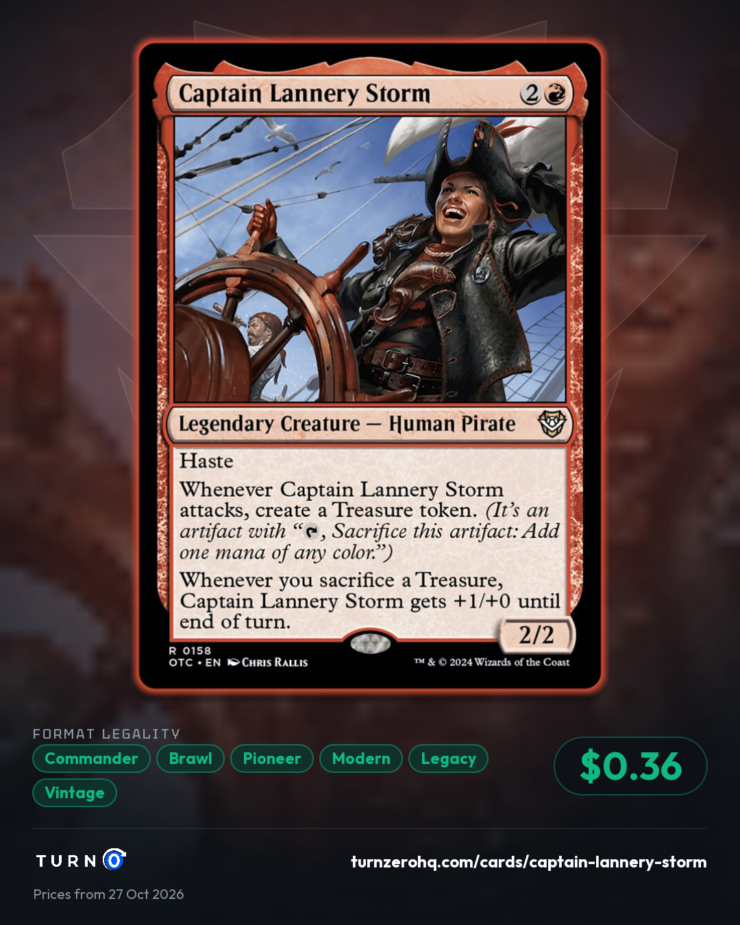 Shareable picture of Captain Lannery Storm