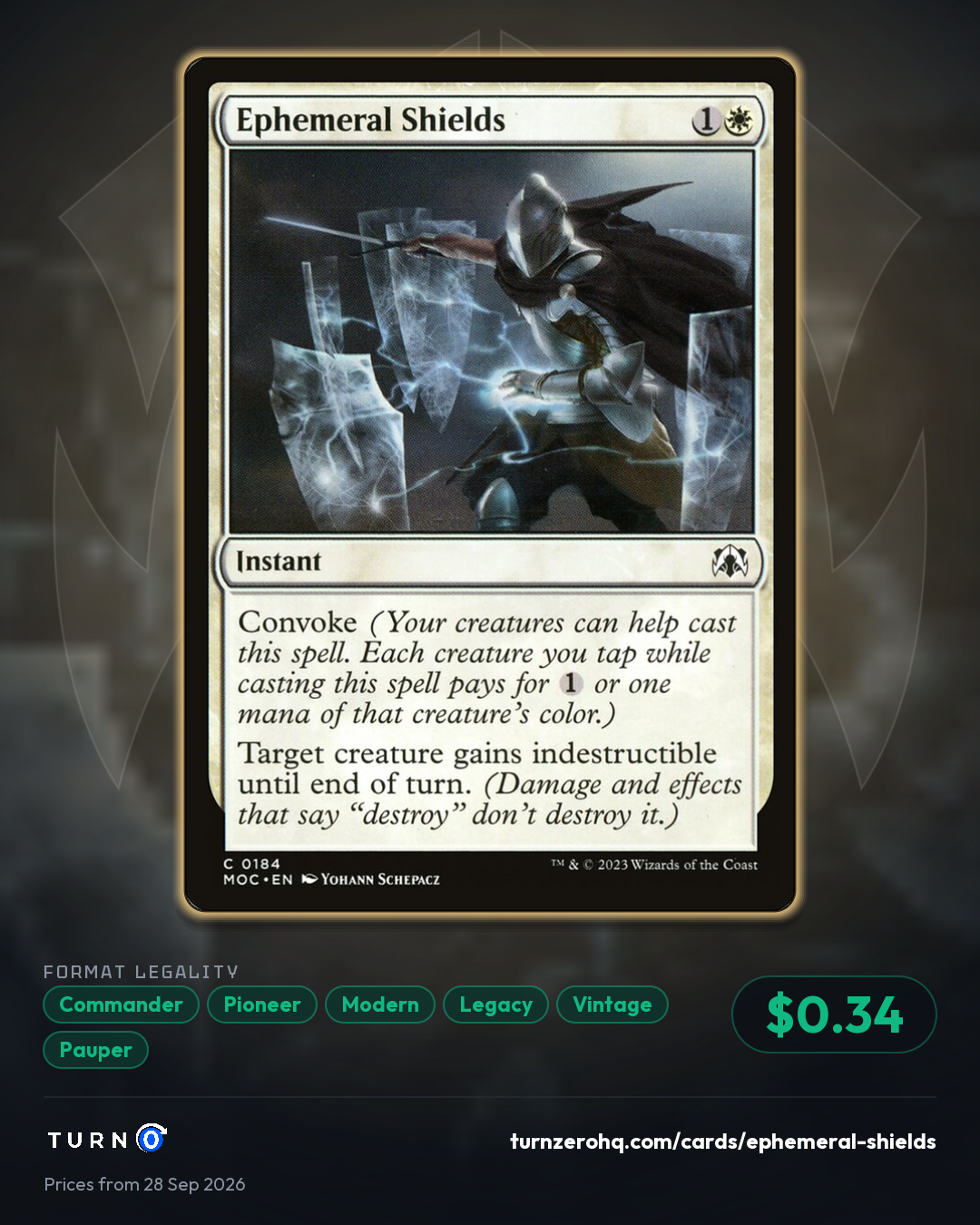 Shareable picture of Ephemeral Shields