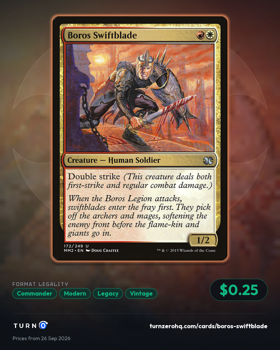 Shareable picture of Boros Swiftblade