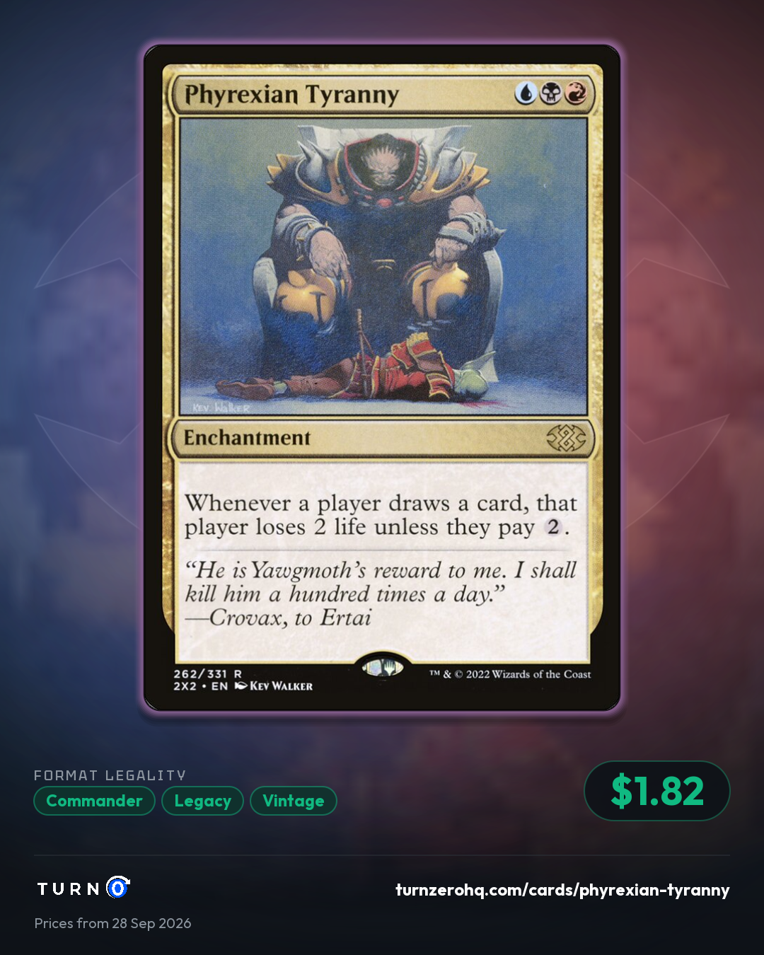 Shareable picture of Phyrexian Tyranny
