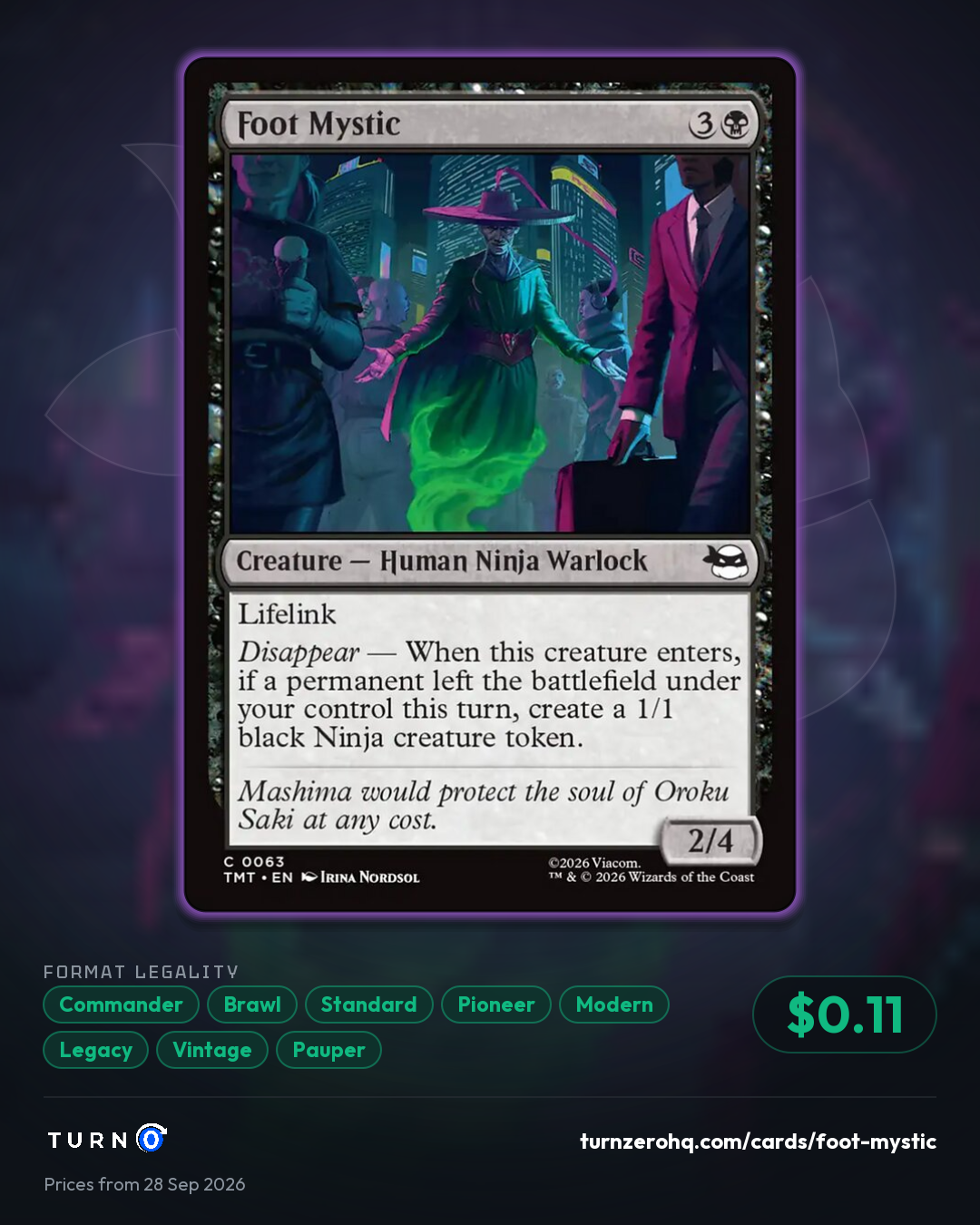 Shareable picture of Foot Mystic