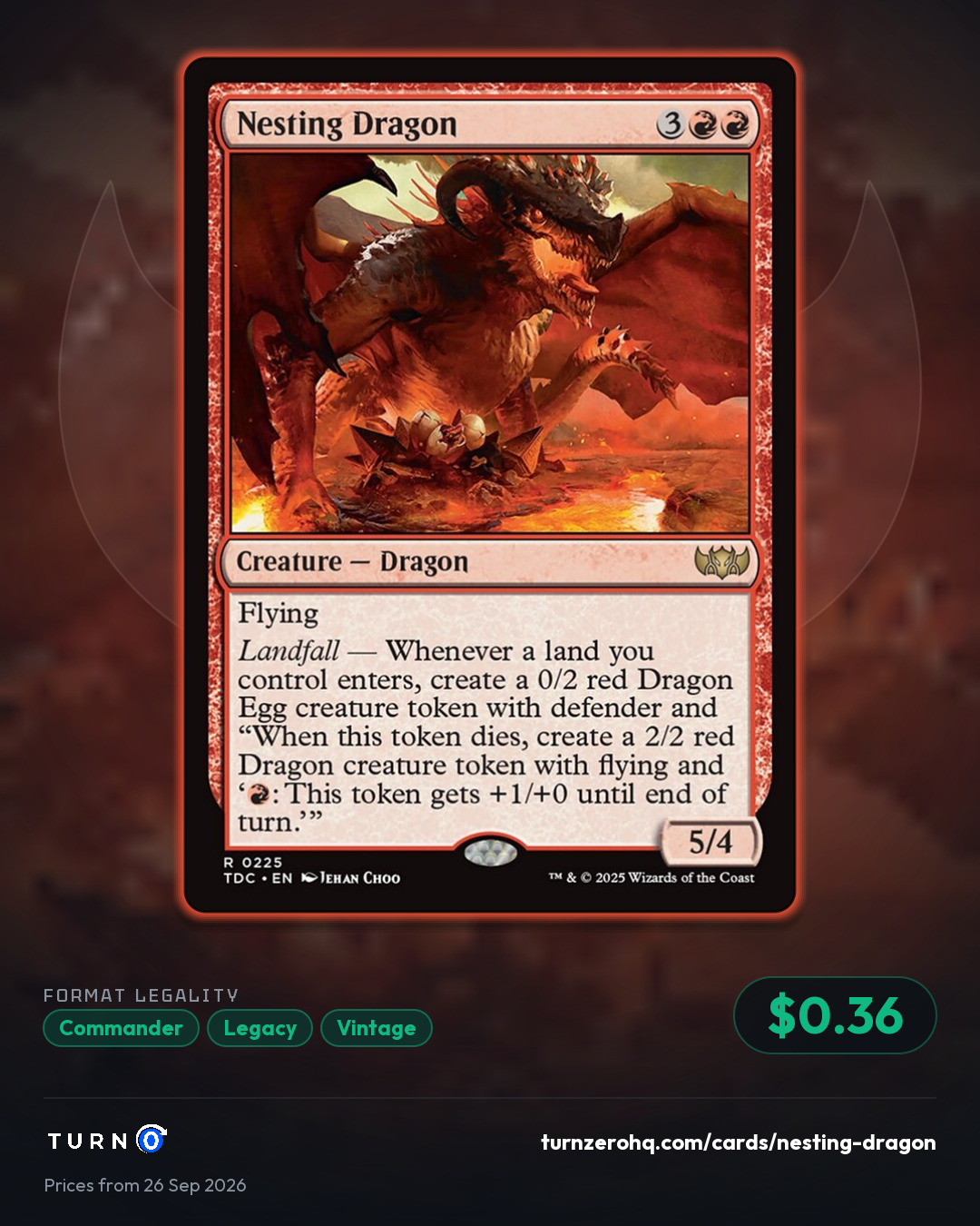 Shareable picture of Nesting Dragon