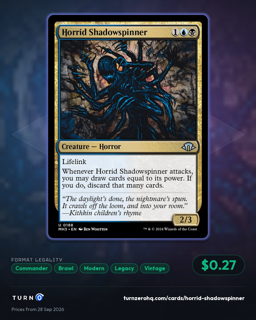 Shareable picture of Horrid Shadowspinner