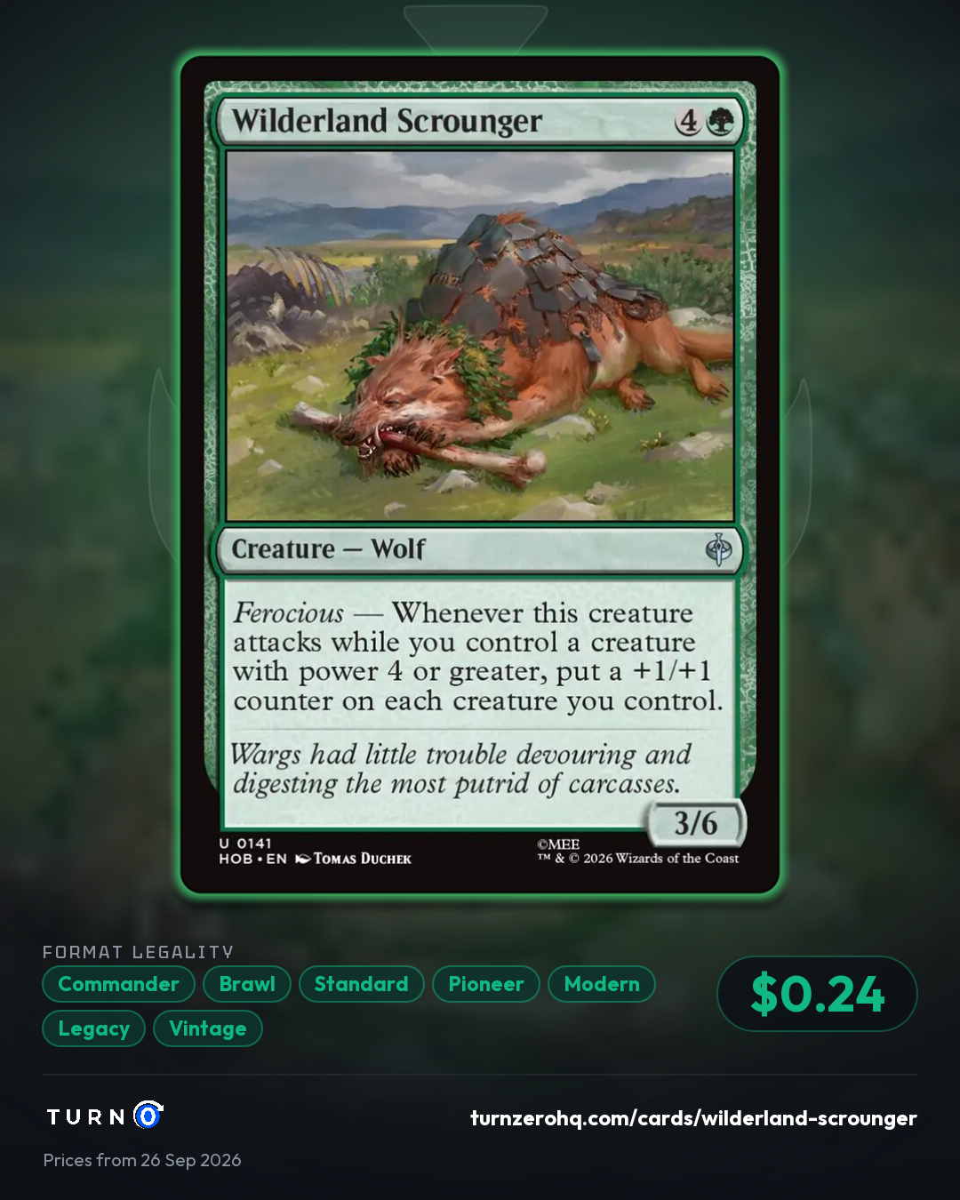 Shareable picture of Wilderland Scrounger