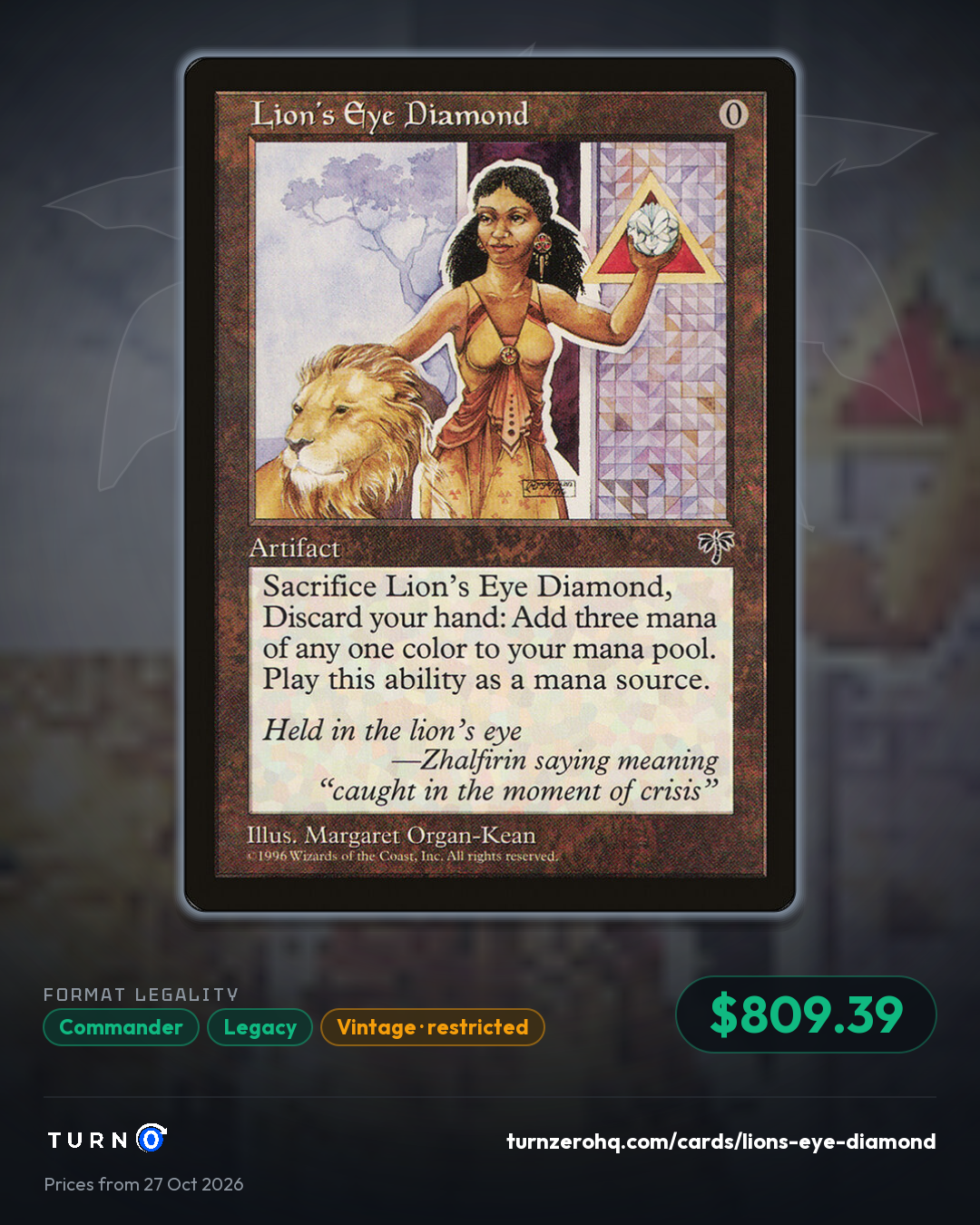 Shareable picture of Lion's Eye Diamond