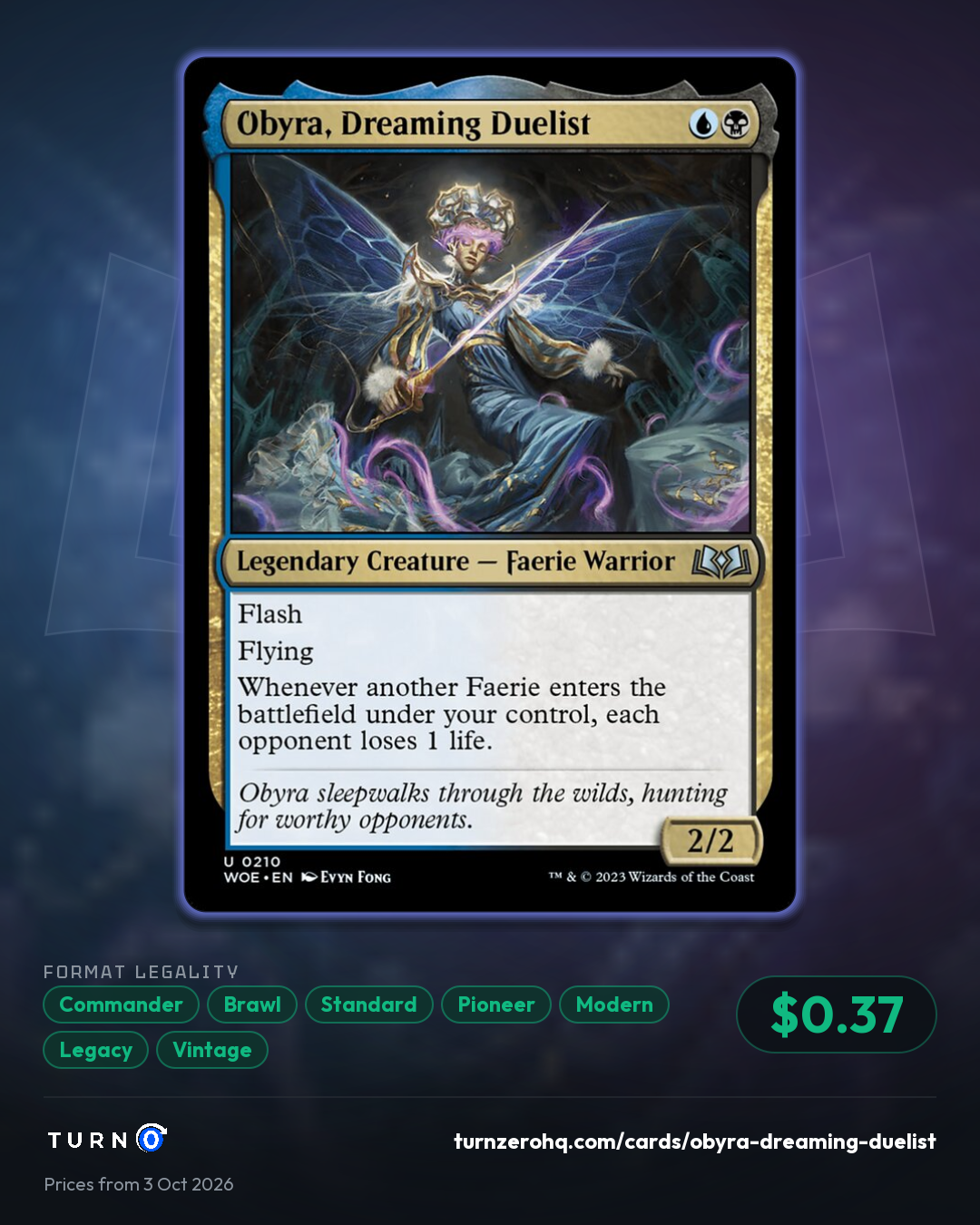 Shareable picture of Obyra, Dreaming Duelist