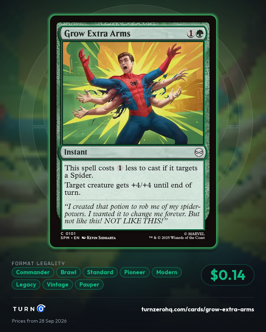 Shareable picture of Grow Extra Arms