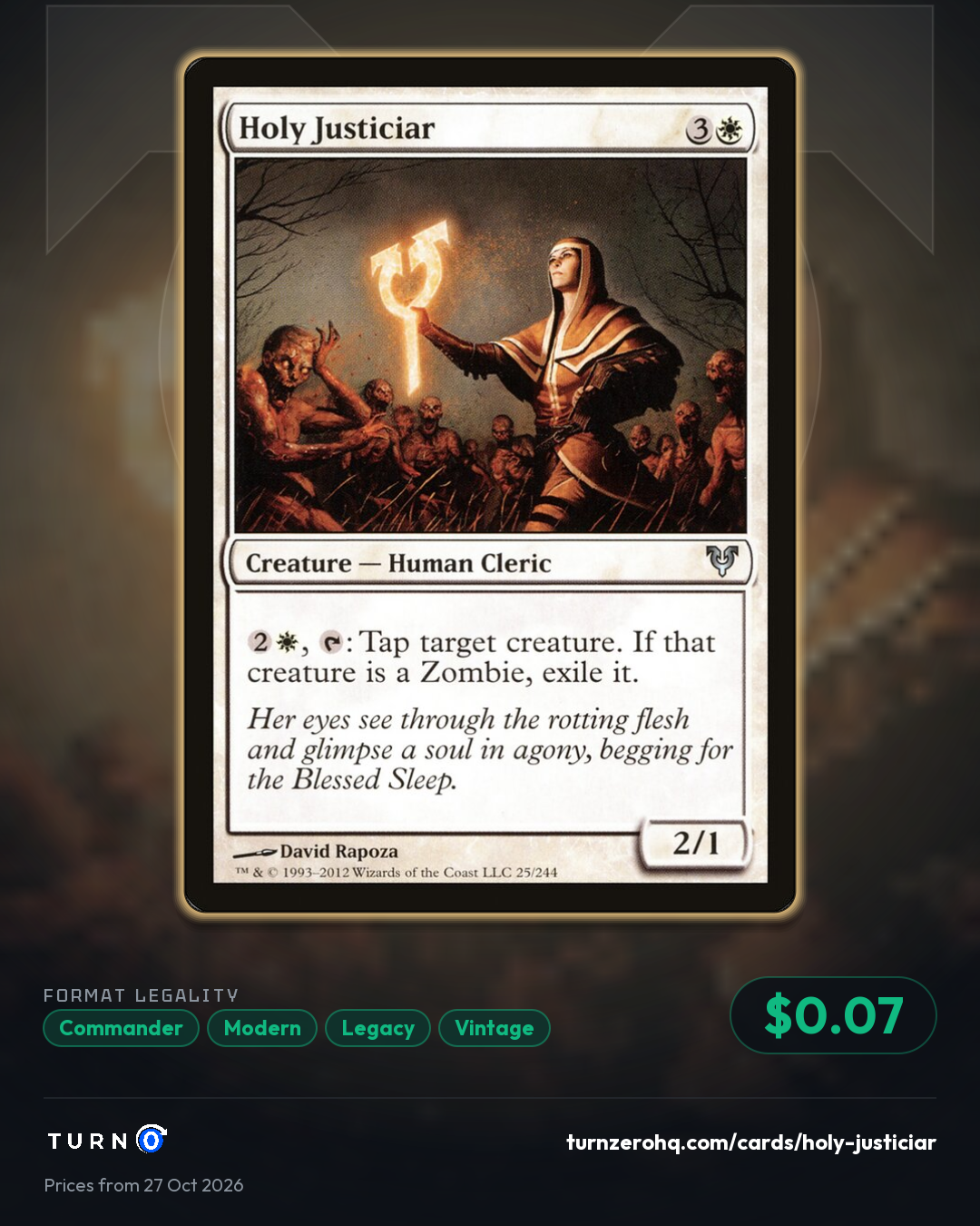 Shareable picture of Holy Justiciar