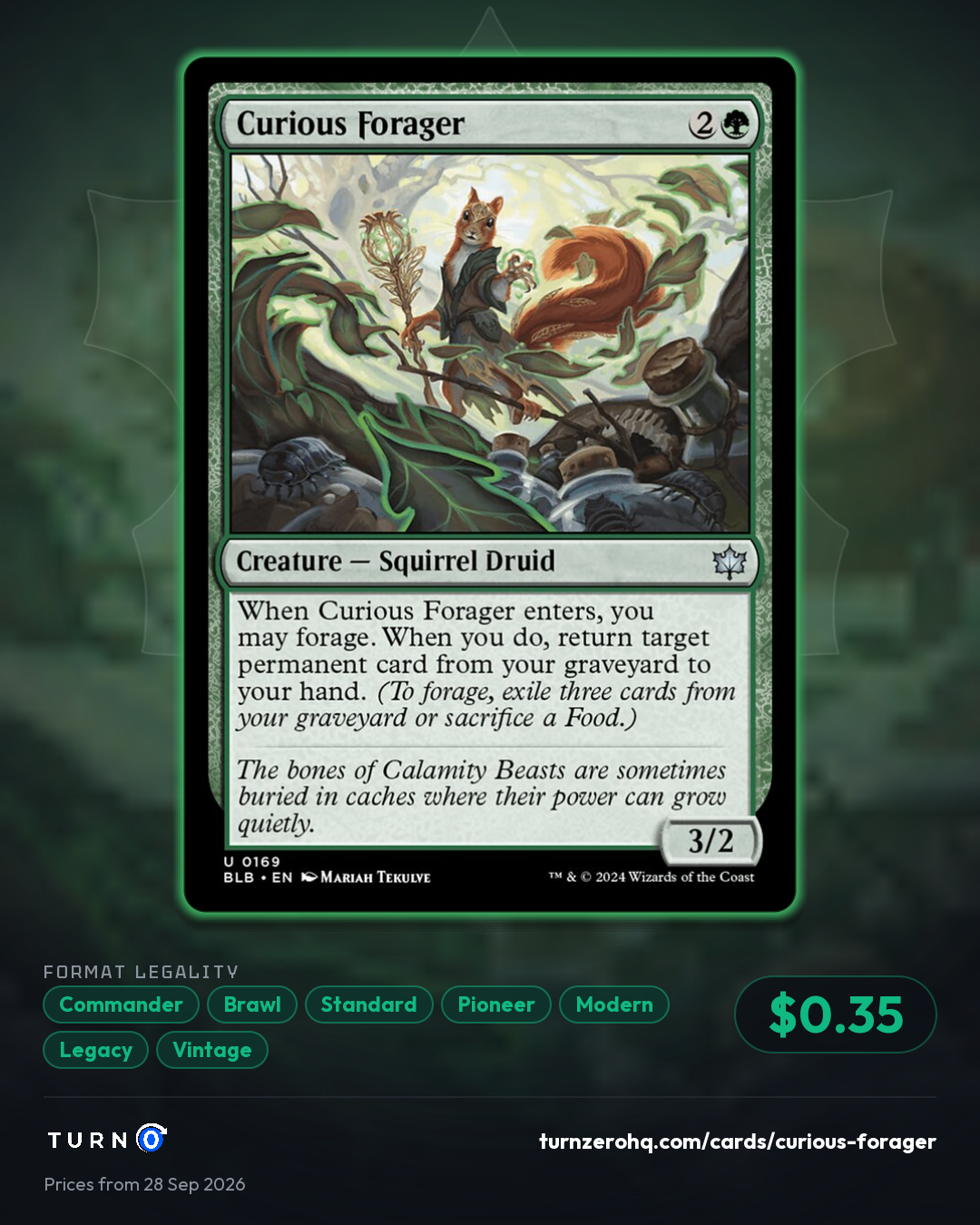 Shareable picture of Curious Forager