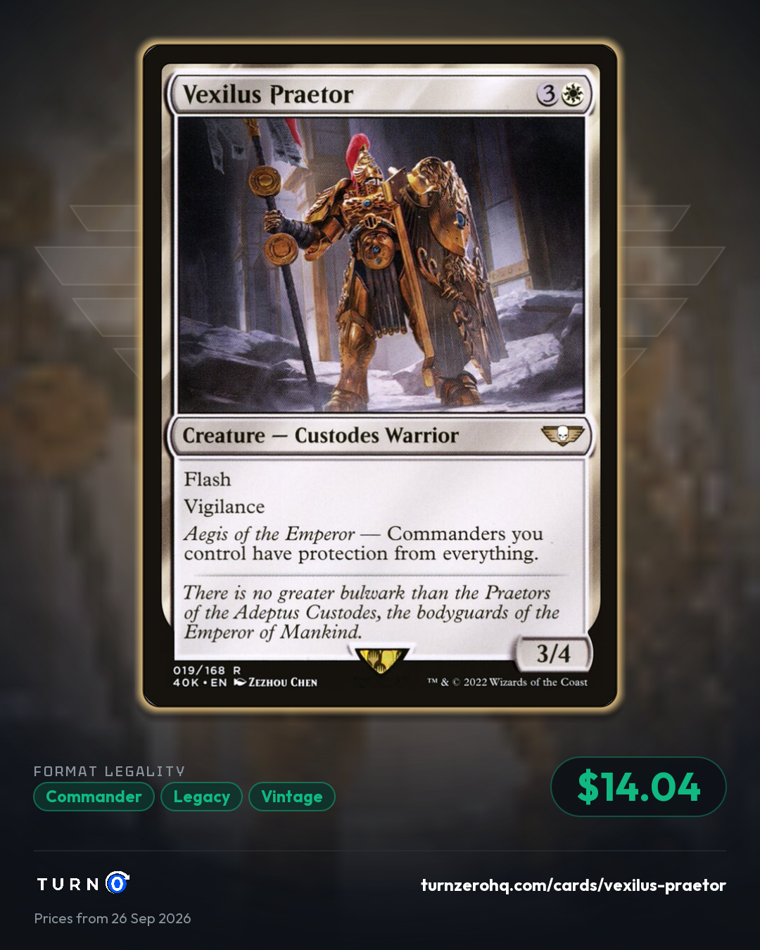 Shareable picture of Vexilus Praetor
