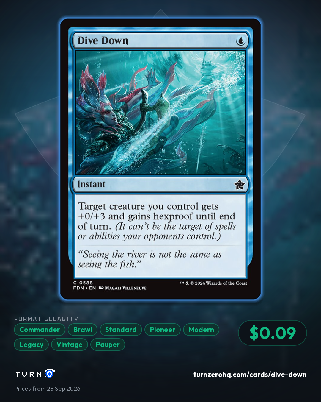 Shareable picture of Dive Down