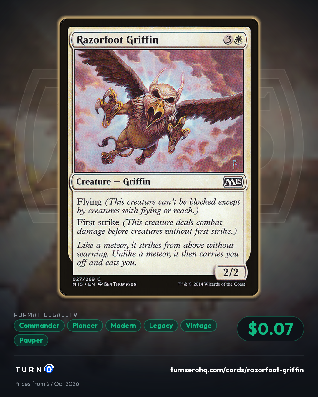 Shareable picture of Razorfoot Griffin