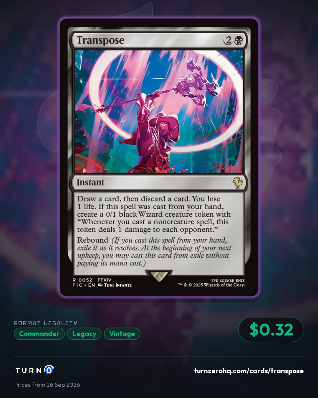 Shareable picture of Transpose